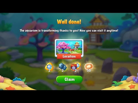 @Fishdom Hanami Festival Event Half Finished