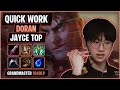 Doran 20 Min Stomp On Jayce T1 SoloQ Replay