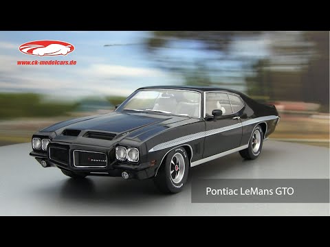 KK-Scale 1:18 Pontiac LeMans GTO year 1972 black KKDC181351 KK-Scale 1:18 Pontiac LeMans GTO year 1972 black KKDC181351