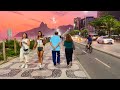 Walking Along The Ipanema Beachfront Rio De Janeiro Brazil 4K 2024