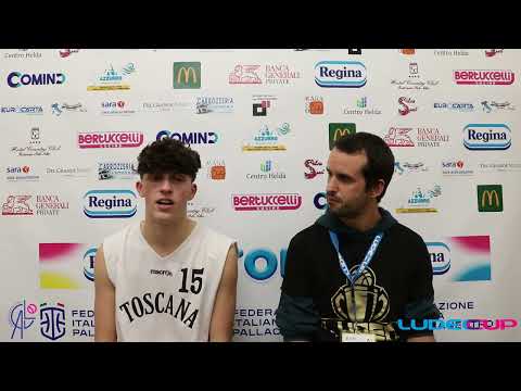 LUDECCUP 2022 - 10/12/2022 - TOSCANA vs EMILIA ROMAGNA - INTERVISTA A SCARDIGLI LORENZO (TOSCANA)