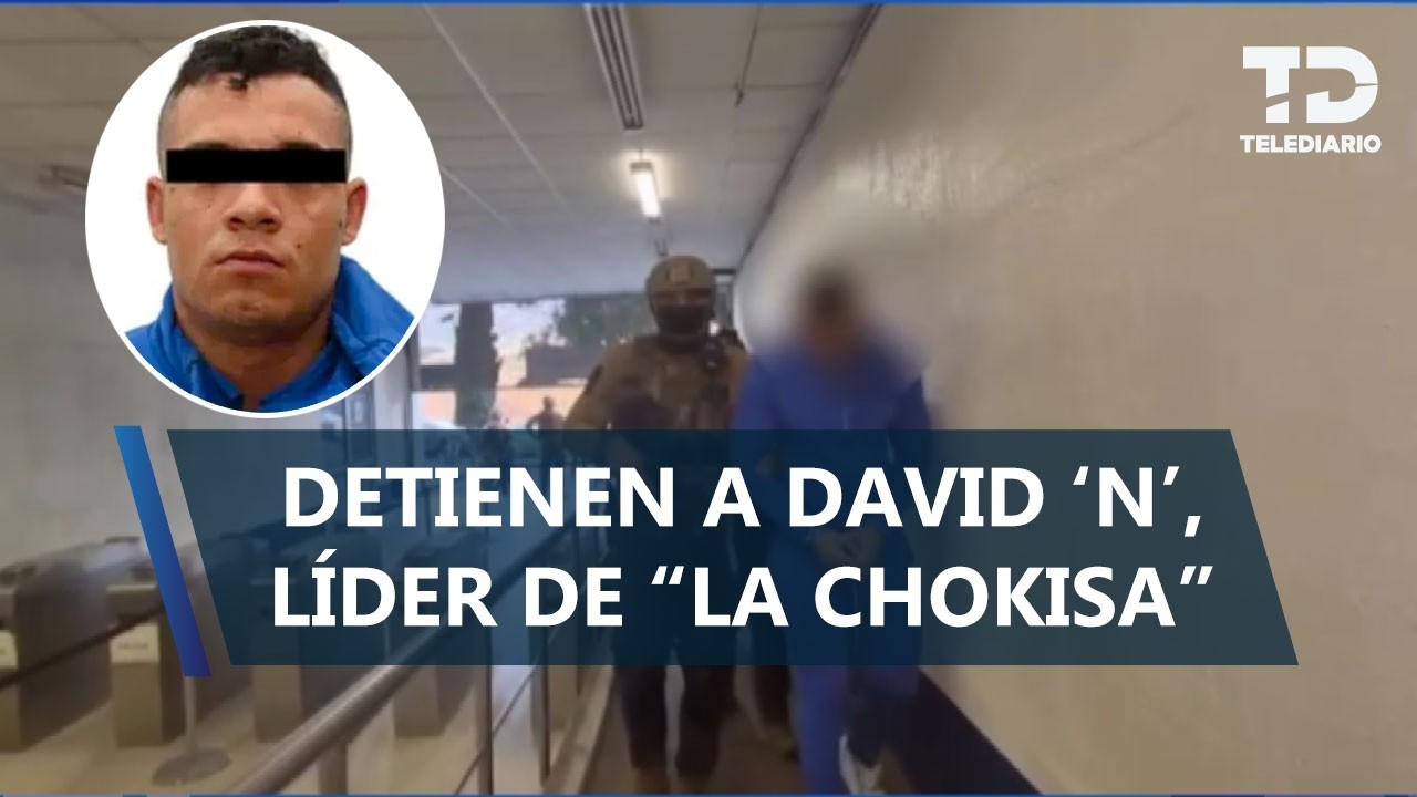 Cae 'El Deivid' líder de La Chokiza y hermano de 'El Choko' en el AICM