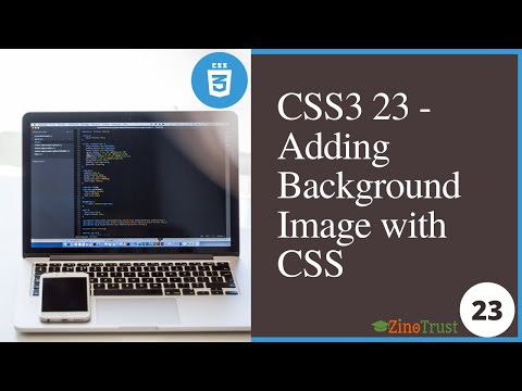 CSS3 23 Adding Background Image with CSS