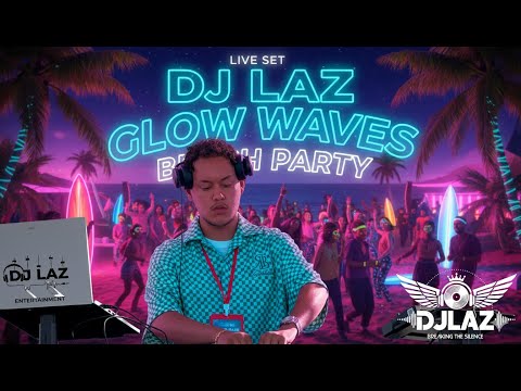 DJ LAZ Glow Waves Party 2025 Walvis Bay Namibia
