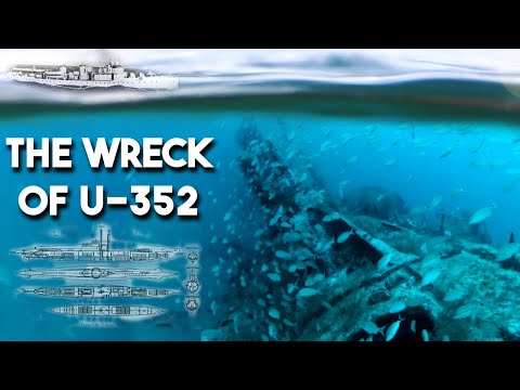 Diving on the Wreck of a WW2 Submarine - U-352