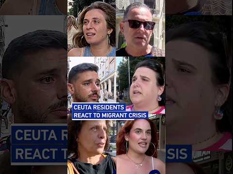 Ceuta residents react to migrant crisis