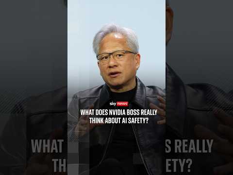 What NVIDIA's CEO really thinks about AI's safety