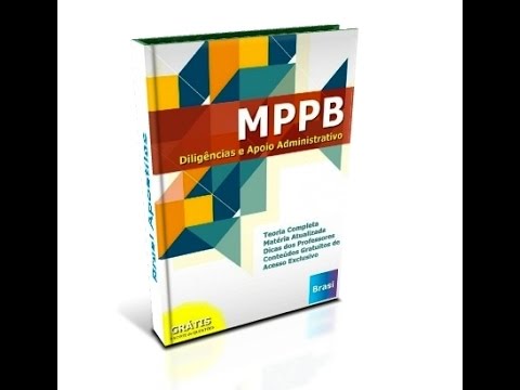 Apostila Digital MP-PB 2015 - Diligência e Apoio Administrativo