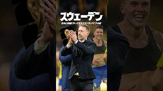 スウェーデンが不気味すぎる #ワールドカップ #海外サッカー #サッカー日本代表