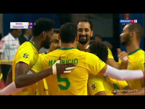 Amistoso Internacional de Vôlei Masculino 2019 - Brasil x Argentina ( Jogo 2 )