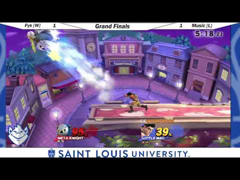 SLU Smash 4 Biweekly #14 - Grand Finals - Fye (Meta Knight) vs Music (Little Mac)