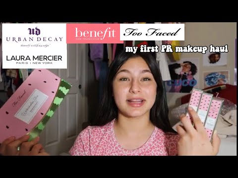 MY FIRST PR MAKEUP HAUL (FOR CAMP FLOG GNAW) 2019