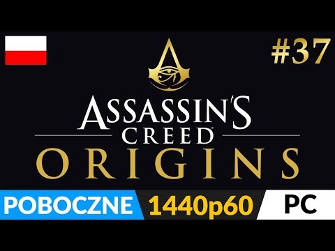 ASSASSIN'S CREED ORIGINS PL 🏺 odc.37 (#37 poboczne - live) 🔔 Misje i polowanie na łowców (opis)