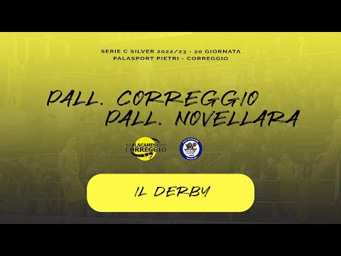 Pall. Correggio - Pall. Novellara