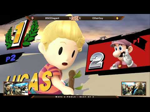 Rise 2018 Wave 2 Pools - BSD|Elegant (Luigi) vs OtherGuy (Lucas)