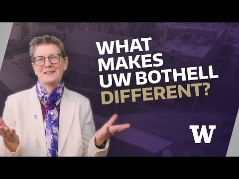The UW Bothell Distinction with Chancellor Kristin G. Esterberg