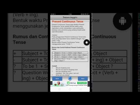 Tenses 16 Bahasa Inggris Video