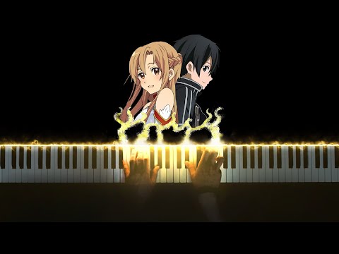 Sword Art Online Piano Suite - Beautiful Soundtrack Medley「ソードアート・オンライン」-  ピアノ