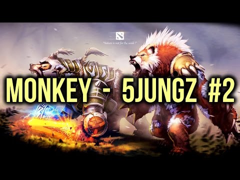 Monkey Business vs 5Jungz Dota 2 Highlights Nanyang Championships Game 2