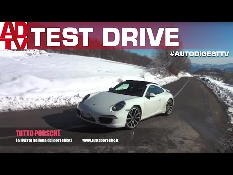 Porsche 911 Carrera 4: sound & test on track and road