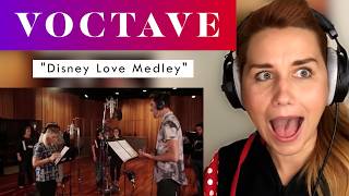 Voice Coach/Opera Singer REACTION &amp; ANALYSIS Voctave &quot;Disney Love Medley&quot;