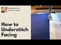 Understitch - How to Understitch Facing