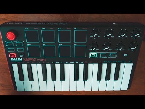 Akai MPK Mini mkII Demo - Logic Pro X