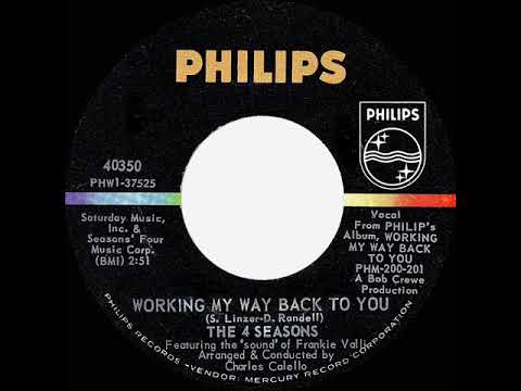 1966 HITS ARCHIVE: Working My Way Back To You - Four Seasons (mono 45)