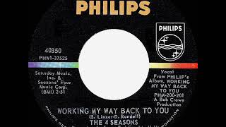 1966 HITS ARCHIVE: Working My Way Back To You - Four Seasons