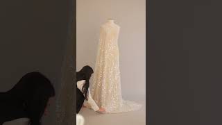 Video de S0581 Tul bordado con lentejuelas