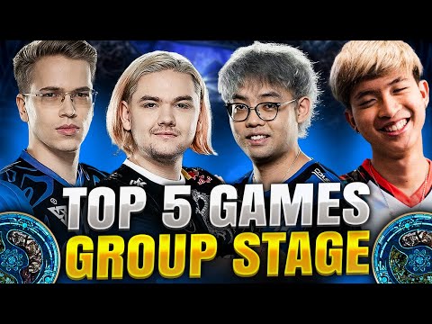 TOP 5 Games of TI12 The International 2023 Group Stage