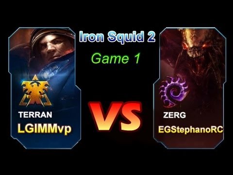 StarCraft 2 - EGStephanoRC[Z] vs LGIMMvp[T] : Iron Squid 2 2012 G1 (Commentary)