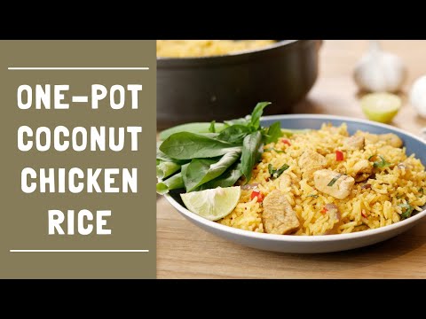 One-Pot Coconut Chicken Rice