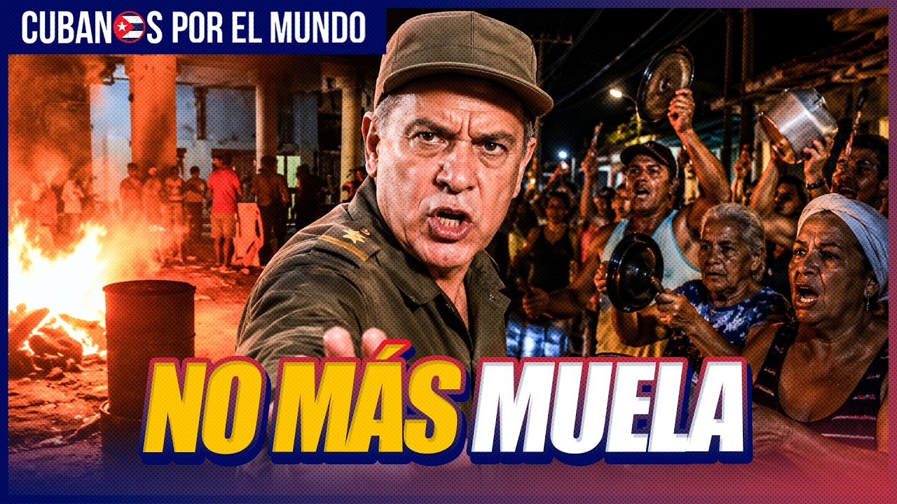 "¡FUERA, FUERA!": Mensaje a los cubanos que protestan por apagones frente al corazón del castrismo