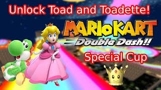 Mario Kart Double Dash Special Cup - UNLOCK TOAD AND TOADETTE!