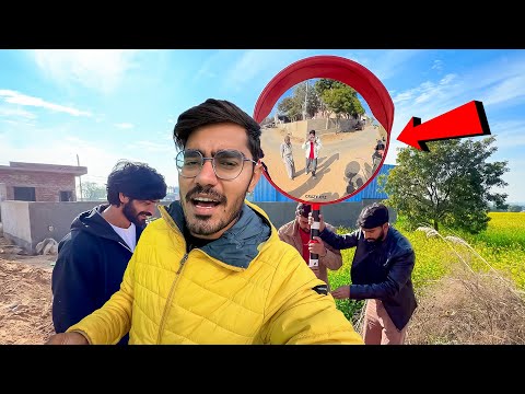 Yaha Humari Gaadi Ka Accident Ho Gaya- Danger Spot Pe Mirror Laga Diya