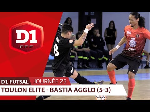 J25 : Toulon Elite Futsal - Bastia Agglo Futsal (5-3), le résumé