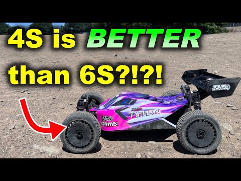 Arrma TLR Tuned Typhon 4S Run - Best RC 1/8 Race Basher Buggy