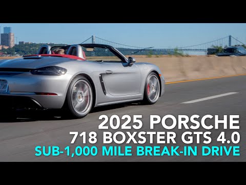 Breaking In a 2025 Porsche 718 Boxster GTS 4.0