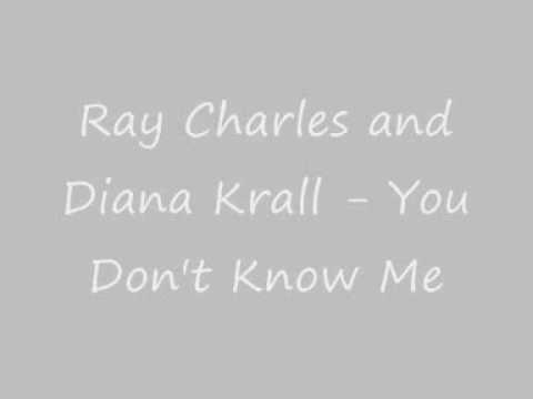 Ray Charles and Diana Krall - You Don't Know Me.wmv