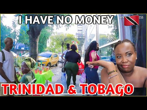 Solo Female in Downtown Trinidad & Tobago , Port of Spain with NO MONEY 🇹🇹