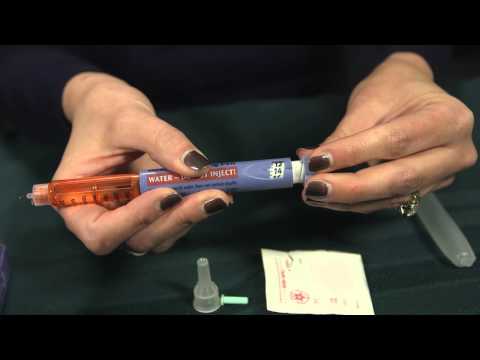 Healthy Steps - How to use an insulin pen