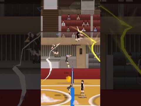 Bokuto 🦅 vs Nishikawa⚡⚡The spike edit #volleyball #thespikemobile