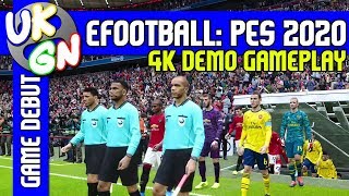 [4K] eFootball PES 2020 [Xbox One X] Demo gameplay