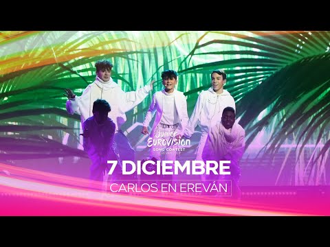 CARLOS HIGES deslumbra en su PRIMER ENSAYO | EUROVISION JUNIOR 2022