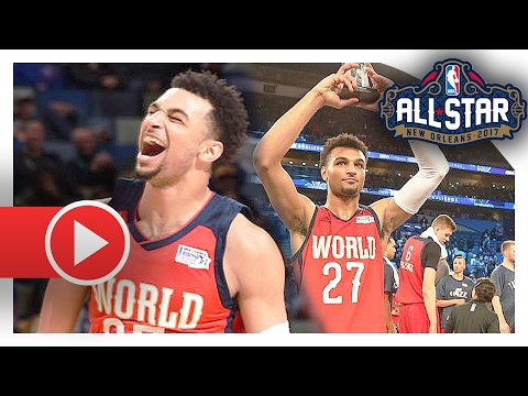 Jamal Murray Full Highlights vs USA (2017 BBVA Rising Stars Challenge) - 36 Pts, 11 Ast, MVP!