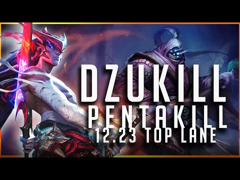 Dzukill Yone Pentakill - Yone vs Jax TOP Patch 12.23 - Yone Gameplay