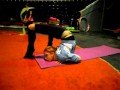 Katrina Contortion Practice In Riga Circus