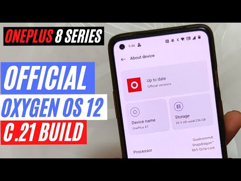 OFFICIAL STABLE OXYGEN OS 12 C.21 Walkthrough | Oneplus 8T, 8, 8 Pro, 9R | TheTechStream