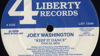 Joey Washington ‎– Keep It Dance (Vocal Mix)